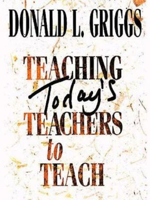 cover image of Teaching Today's Teachers to Teach